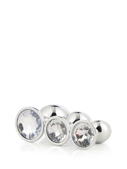 SET 3 PLUGS "DREAM TOYS" - ARGENTO