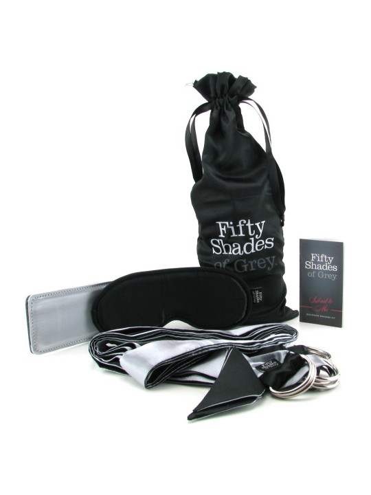 KIT BONDAGE  50 SFUMATURE DI GRIGIO "SOTTOMETTIMI"