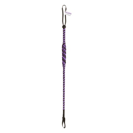 FRUSTINO CON INTRECCIO FETISH FANTASY RIDING CROP VIOLA