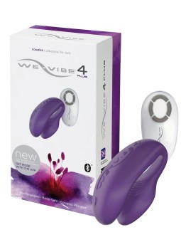 STIMOLATORE PER COPPIA CON APP E TELECOMANDO WE VIBE 4 PLUS VIOLA