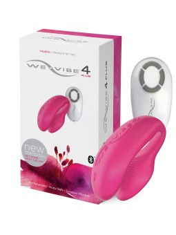 STIMOLATORE PER COPPIA CON APP E TELECOMANDO WE VIBE 4 PLUS ROSA