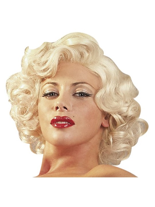 PARRUCCA BIONDO RICCI MORBIDI \"MARILYN\"