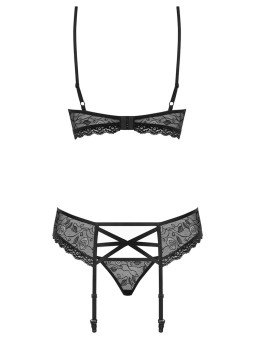 SET - Reggiseno, reggicalze e perizoma