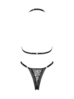 Set Xenita di Obsessive con reggiseno morbido e perizoma.