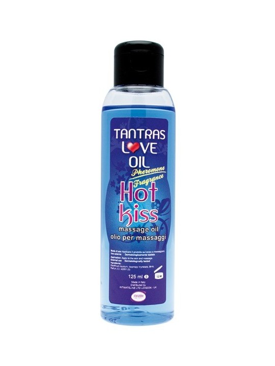 OLIO MASSAGGI AI FEROMONI INTIMATELINE \"HOT KISS” - 125 ML