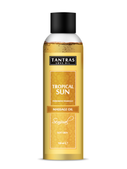 OLIO MASSAGGI AI FEROMONI INTIMATELINE \"TROPICAL SUN” - 125 ML