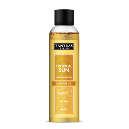 OLIO MASSAGGI AI FEROMONI INTIMATELINE \TROPICAL SUN” - 125 ML