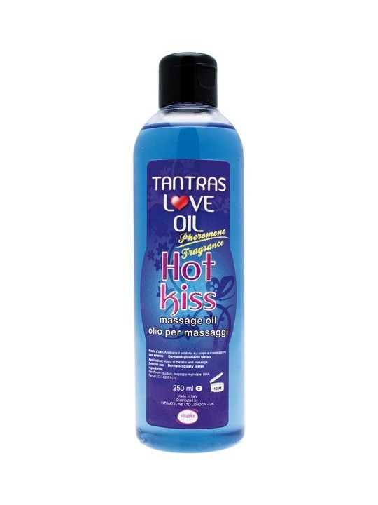 OLIO MASSAGGI AI FEROMONI INTIMATELINE \"HOT KISS” - 250 ML