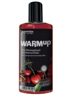 OLIO PER MASSAGGI ALLA CILIEGIA CON EFFETTO CALORE \"WARMUP\" - 150 ML