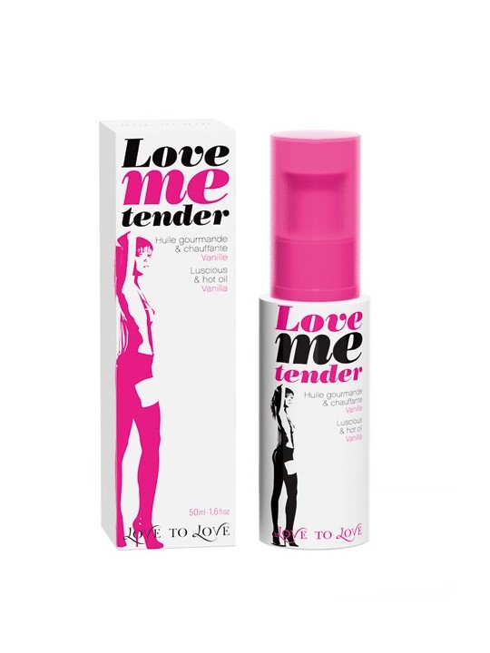 OLIO PER MASSAGGI AROMA VANIGLIA \"LOVE ME TENDER\"  - 50 ML