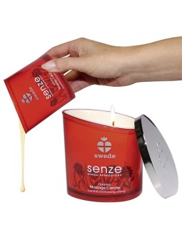 CANDELA DA MASSAGGIO VANIGLIA PEPERONCINO E HAIKU \"SENZE\"