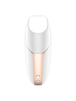 STIMOLATORE CLITORIDE - SATISFYER CONNECT - LOVE TRIANGLE - WHITE / GOLD