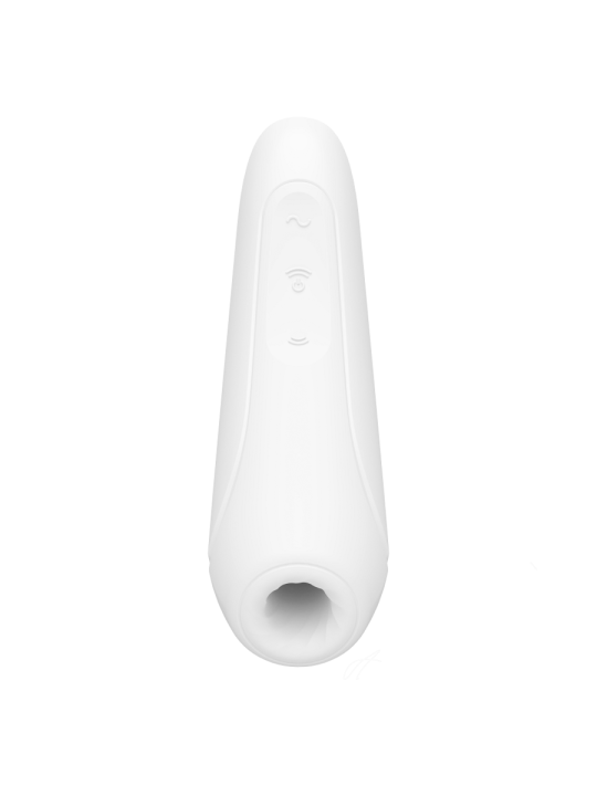 STIMOLATORE CLITORIDE - SATISFYER CURVY 1+ - WHITE