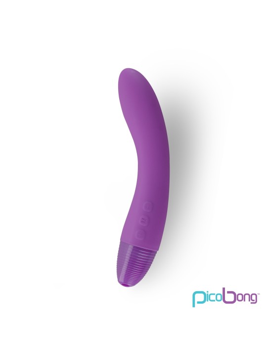 VIBRATORE IMPERMEABILE IN SILICONE PICOBONG \"ZIZO\" VIOLA